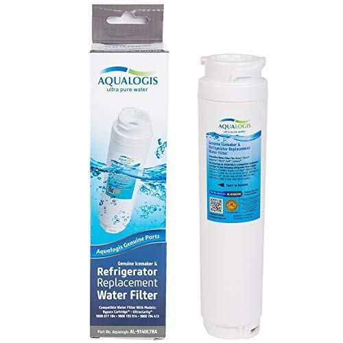 Aqualogis Kühlschrank Wasserfilter Ersatz kompatibel mit Bosch Ultra Clarity 644845, Neff Miele 7405