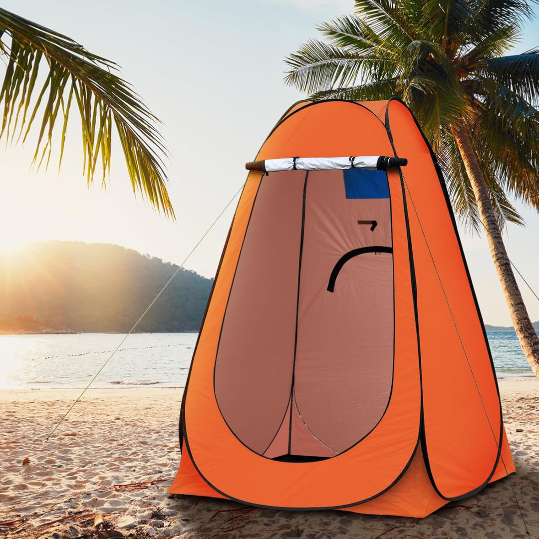 TUKAILAI Camping Toilettenzelt Duschzelt Pop Up Umkleidezelt Privatsphäre Toilette Umkleidekabine La