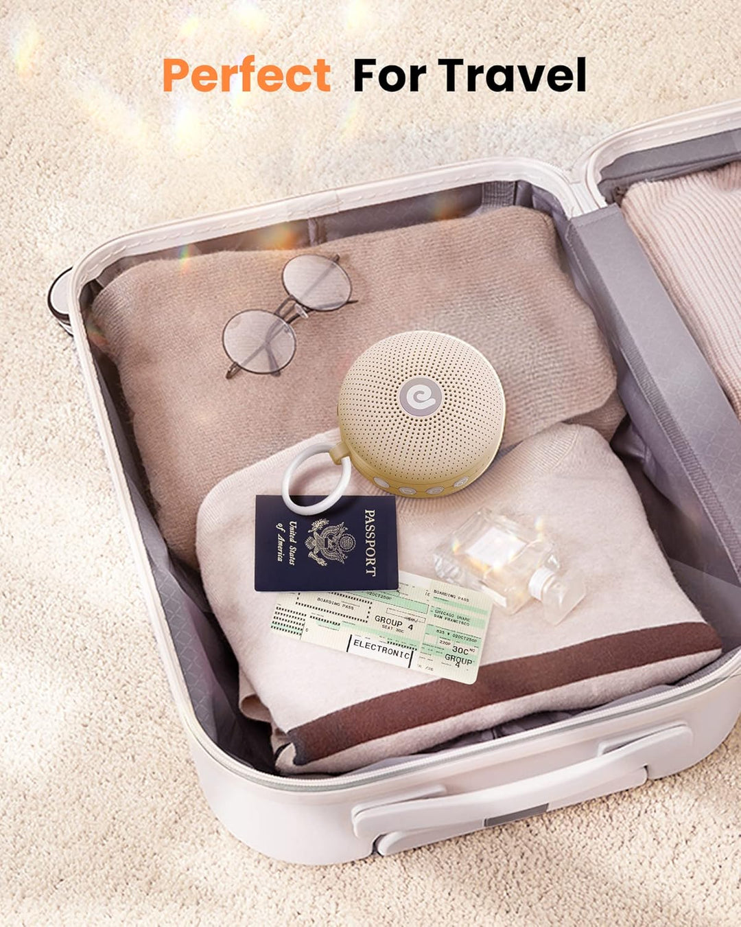 Dreamegg White Noise Machine - D11Max Einschlafhilfe Babys Erwachsene, Portable White Noise Machine