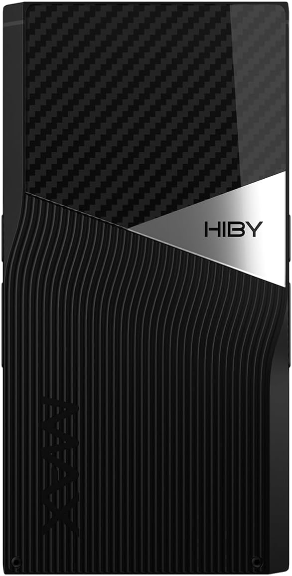 HiBy R6 Pro Max tragbarer HD verlustfreier Musik-Player (schwarz), Schwarz