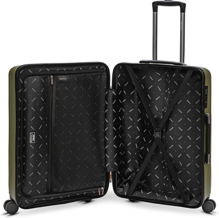 REDOLZ Hartschalen Check-in Koffer | Grosser XL Trolley 50 x 30 x 75 cm aus hochwertigem, leichtem P