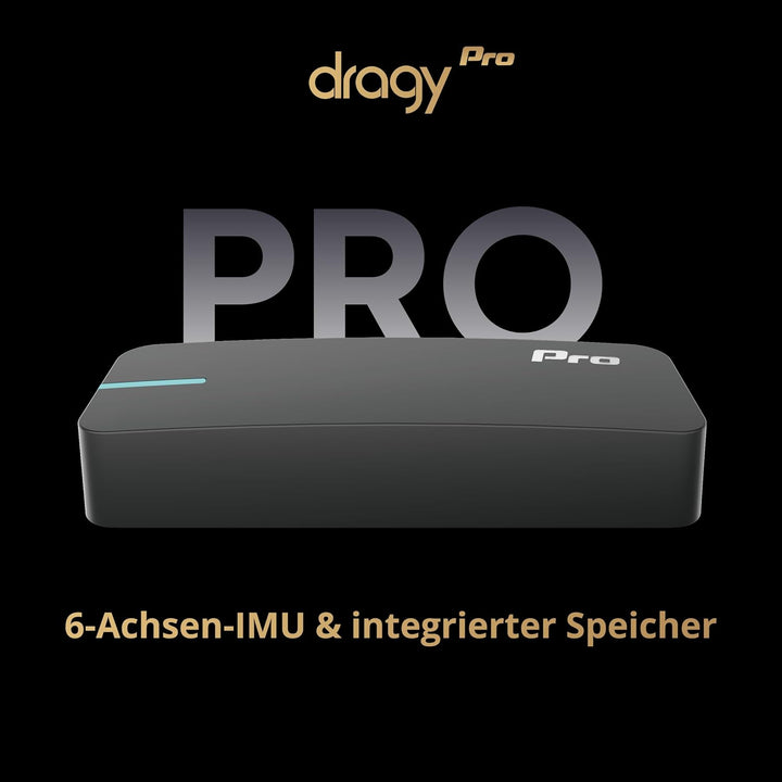 Dragy Pro, professionelles 25 Hz GPS-Leistungsmesser, mit integriertem Speicher und 6-Achsen-IMU-Bew