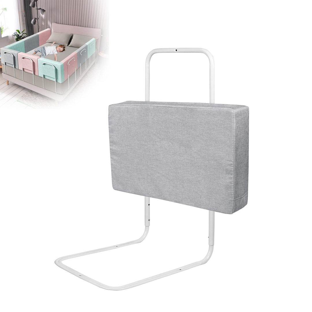 TATIVALO Bettgitter Rausfallschutz, Bettschutzgitter für Kinder, 60cm 5-Loch Höhenverstellbar, Bett