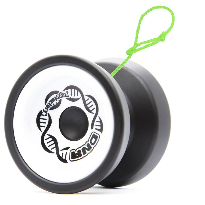 YoYo Factory DNA Jo jo – Metall Profi JoJo mit Leerlauf und Kugellager – Yoyo für DNA-Tricks – Spiel
