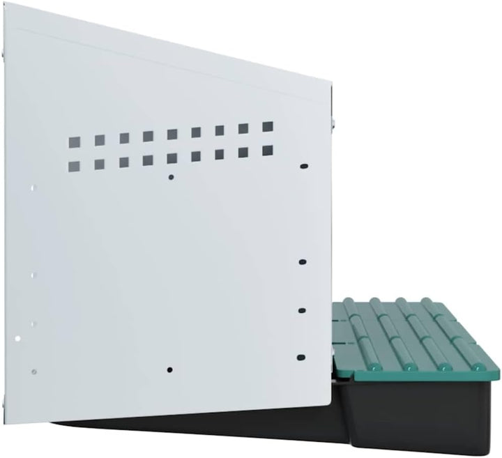Hühner-Nistkasten mit 3 Fächern Wandmontage verzinkter Stahl Robustes Design für Innen- und Aussenbe