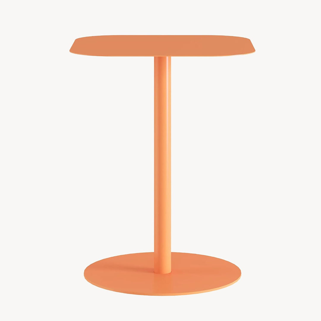 [en.casa] Beistelltisch Nastätten Gartentisch Couchtisch mit Metallgestell Sofatisch modernes Design