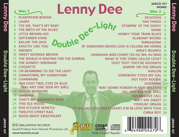 Double Dee-Light, Audio-CD
