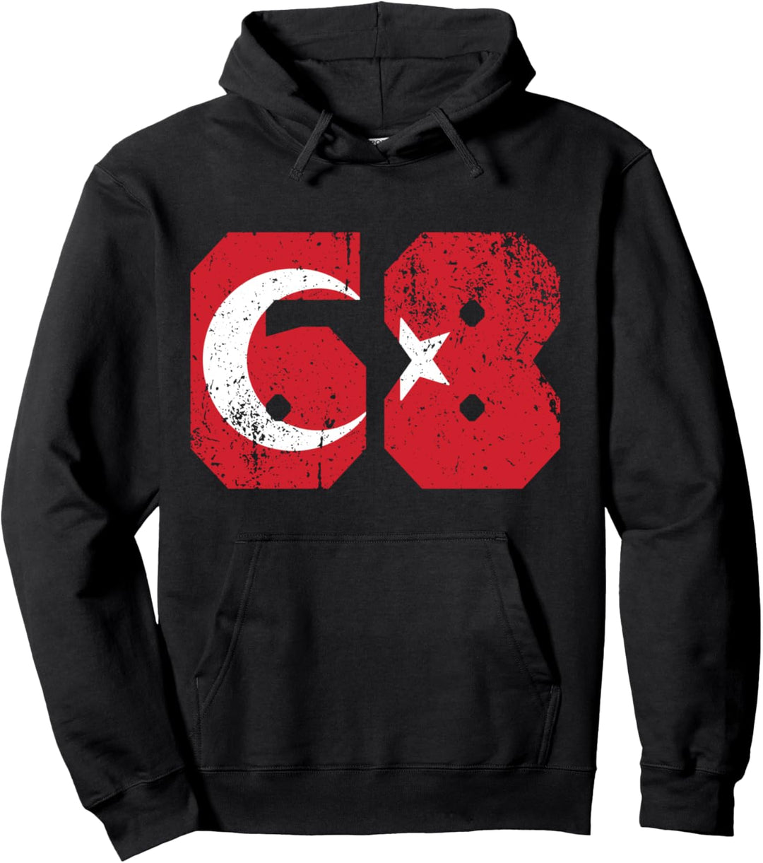 Aksaray 68 Memleket Türkei Fahne Geschenkidee Pullover Hoodie