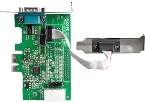 StarTech.com 2 Port Serielle PCIe RS232 Adapter Karte - Serielle PCIe RS232 Host Controller Karte -
