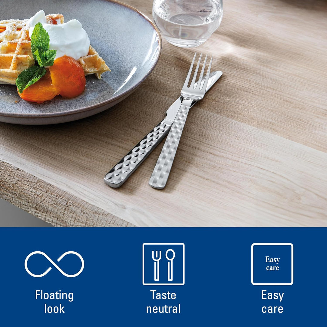 Villeroy & Boch – Boston Besteck Set 30 teilig 6 Personen, spülmaschinenfest, rostfrei, Tafelbesteck
