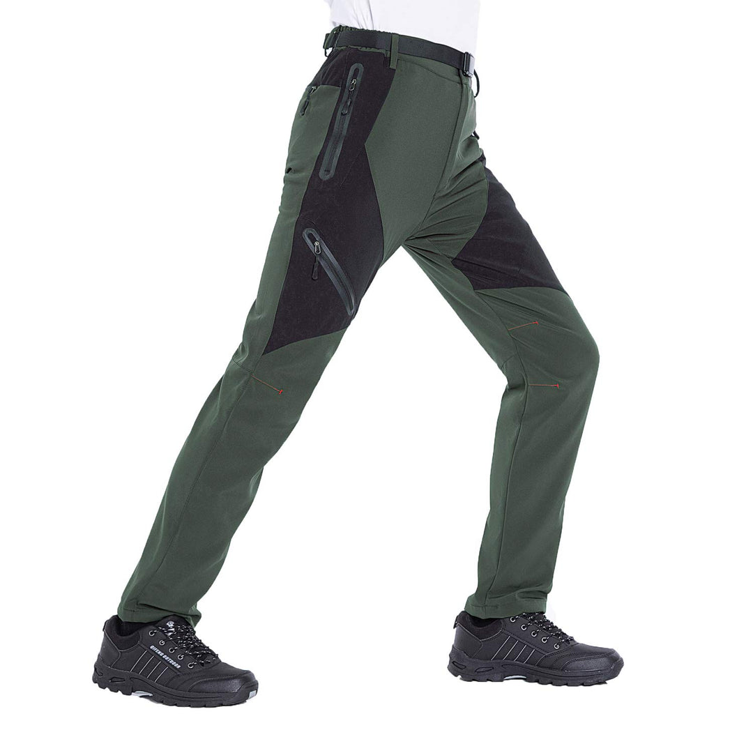Herren Outdoor Wanderhose Leichte Winddichte Atmungsaktive Wanderhose für Frühling Sommer Herbst M A