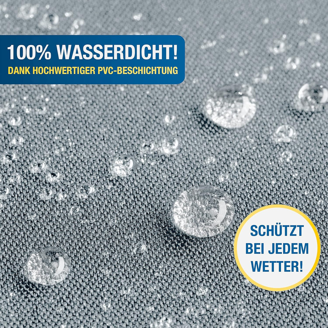 SPRINKS® Sonnenschirm Schutzhülle bis ≤ Ø 300cm - Reissfeste Sonnenschirmhülle mit UV Schutz - Wette