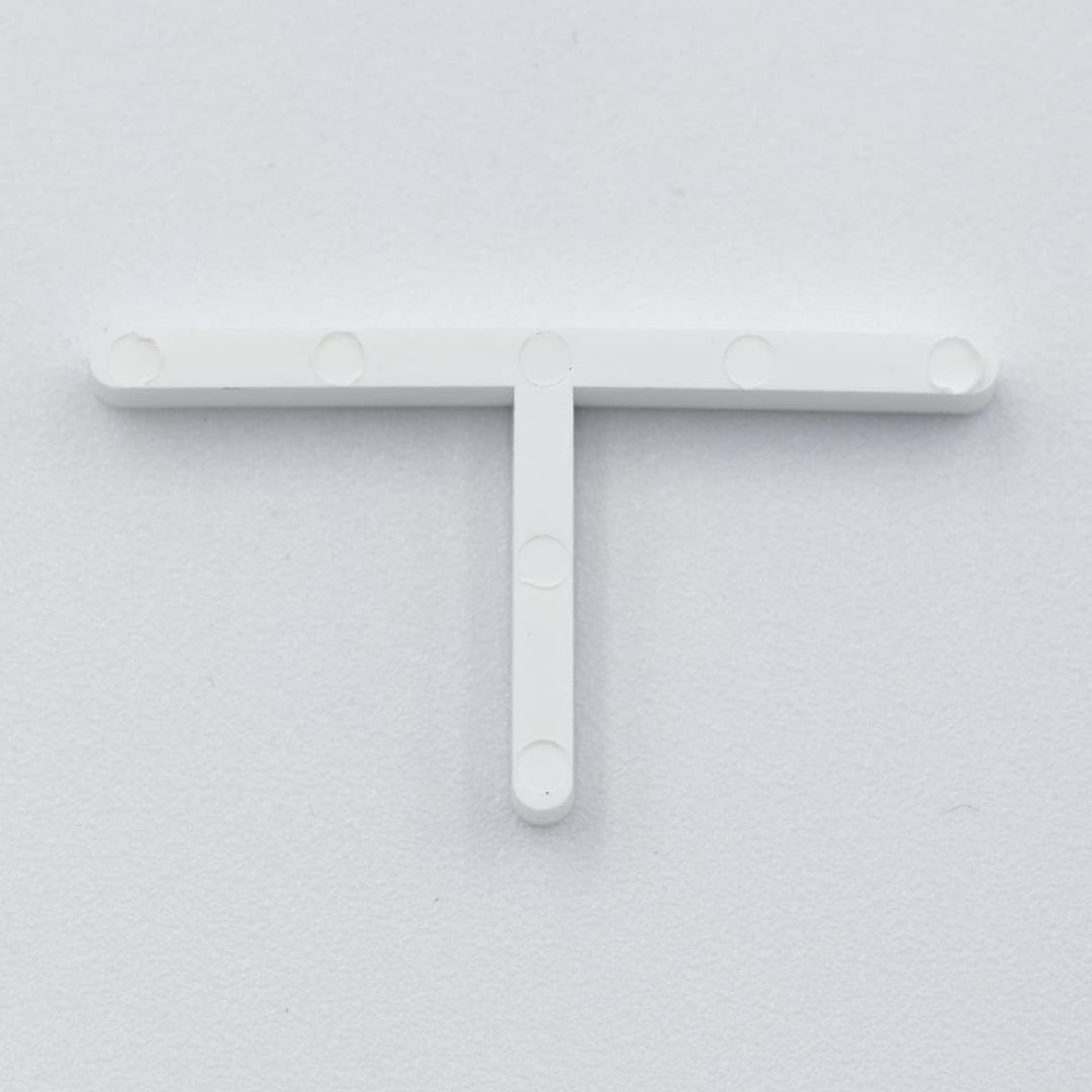 Serenissima - Set 500 Abstandshalter T Fliesen Kunststoff PVC Uniform Abstand von 2mm Gebäude Boden