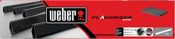 Weber Flavorizer Bars emailliert für Spirit 200 Modelle bis 2012-5er-Set aus robustem Stahl mit Porz
