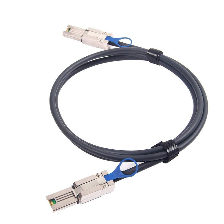 10Gtek 6G External Mini SAS Kabel SFF-8088 zu SFF-8088, 100-Ohm, 0.5-Meter(1.65-ft) SFF-8088 to SFF-
