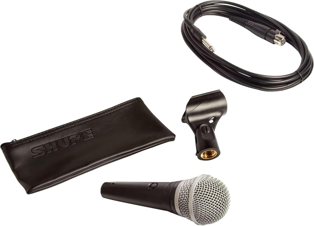 Shure PGA48 Dynamisches Mikrofon-Handheld-Mikrofon für Gesang mit Cardioid-Aufnahmemuster, EIN/Aus-S