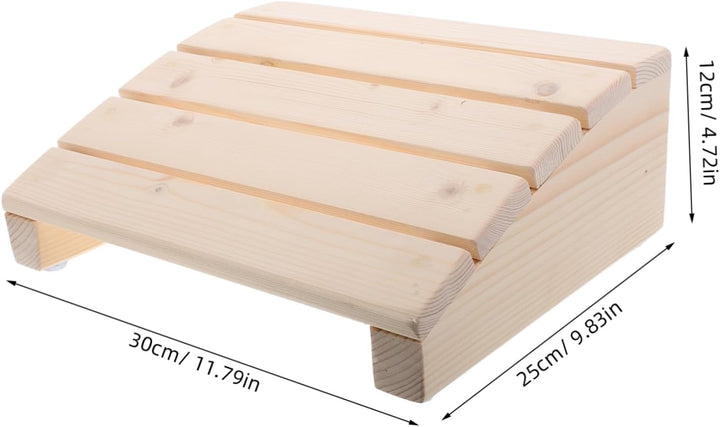 Garneck Kinder Holz Klavier Fussstütze Ergonomischer Fusshocker Holz Tritthocker Für Anfänger Für He