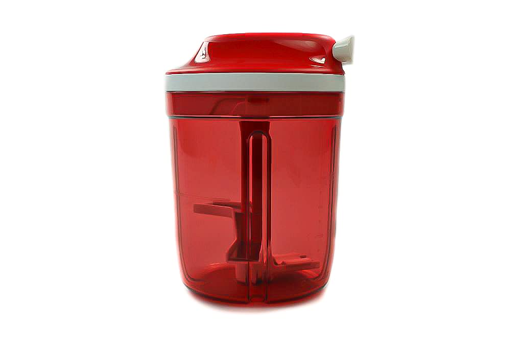 Tupperware Chef Multi-Chef rot Supersonic zum Zerkleinern & Aufschlagen Speedy Girl