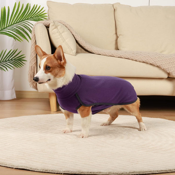 Hundepullover, Fleece-Weste, warm, leicht, für Herbst und Winter, kaltes Wetter, Welpenkleidung für