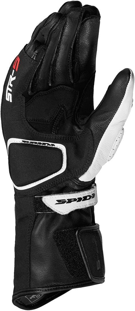 SPIDI STR-5 Damen Motorrad Handschuhe schwarz / weiss L, schwarz / weiss L