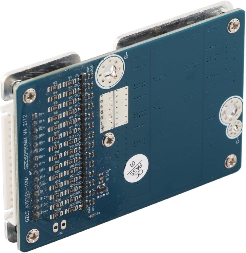 Yunseity 14S 48V 40A Lithium-Ionen-Batterieschutzplatine, Li-Batteriezelle BMS PCB-Schutzplatinenmod