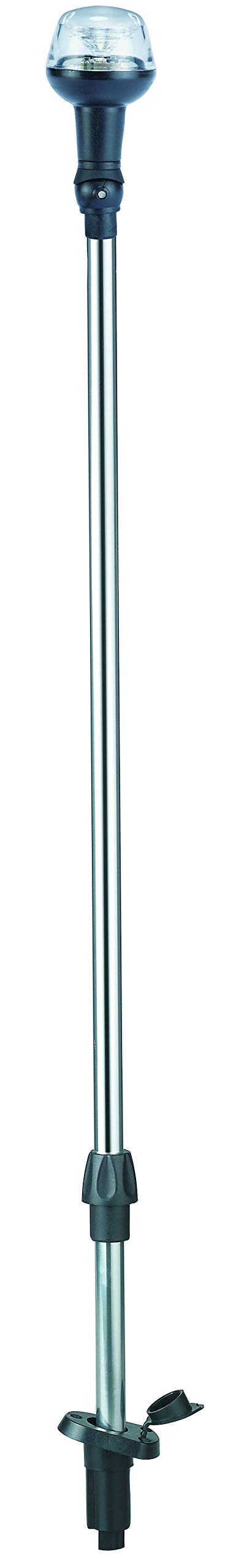 Saarwebstore Edelstahl Top Licht 635mm LED NIRO Mast Ankerlicht Navigationslicht Positionslaterne Na