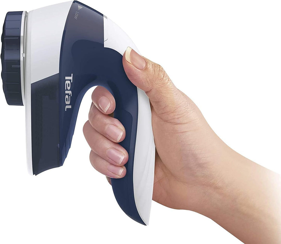 Tefal JB1013 Fusselrasierer (4 Klingen, 4 Höheneinstellungen, 3V-Motor, Einfach zu entleeren) weiss/