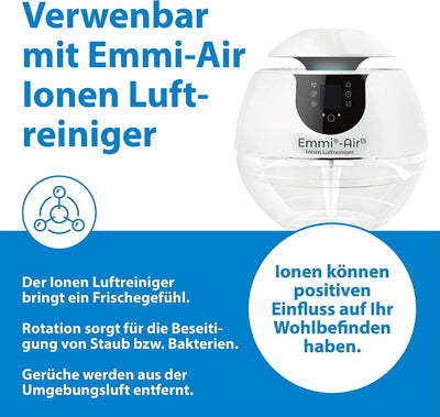 Emmi Air Raumerfrischer Gardenia I Wasserlöslicher Raumduft für Luftreiniger und Luftbefeuchter I Ge