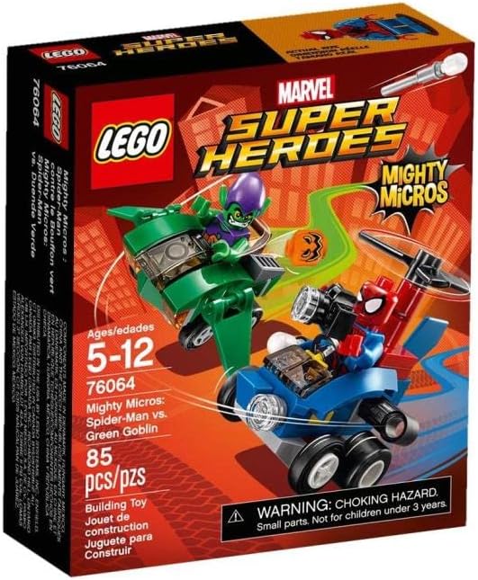 LEGO Marvel Super Heroes 76064 - Mighty Micros: Spider-Man vs. Green Goblin 76064 Spider-Man vs. Gre