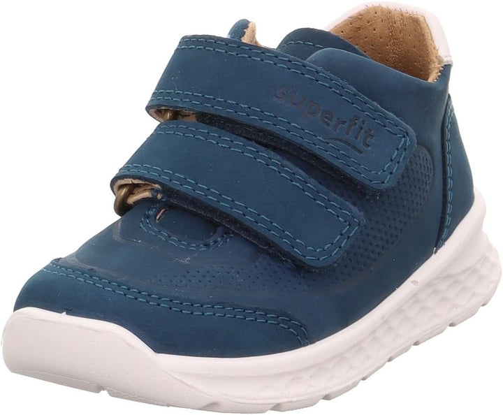Superfit Baby-Jungen Breeze Lauflernschuh 20 EU Blau Grün 8000 1, 20 EU Blau Gr&#xFC;n 8000 1