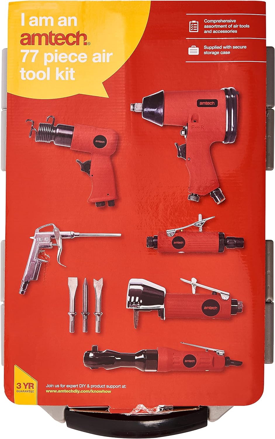Am-Tech 77 Stück air Tool Kit, Y2430
