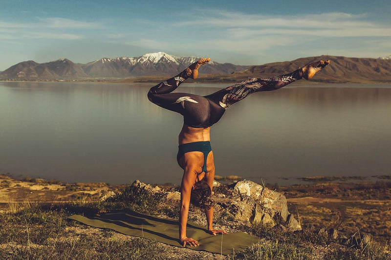 Jade Yoga Harmony Professional Yogamatte (5mm, 173cm) ölivgrün