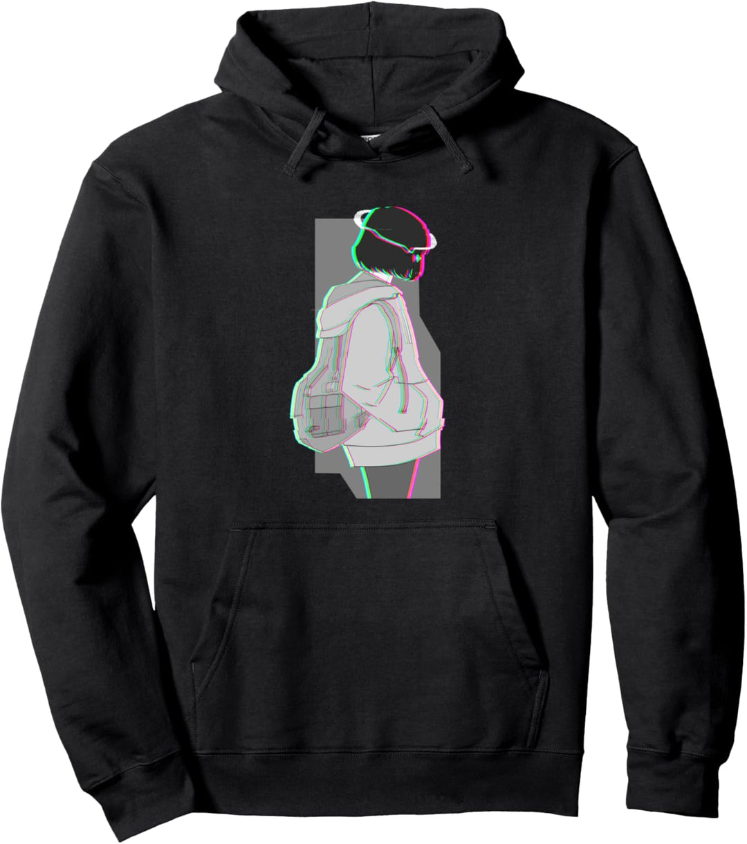 eboy aesthetic anime clothes Pullover Hoodie