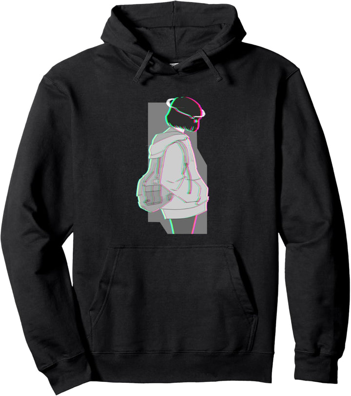 eboy aesthetic anime clothes Pullover Hoodie