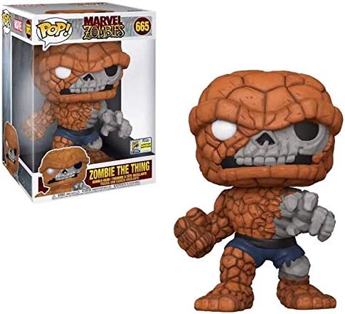 Marvel Funko Pop 665 Zombies 48901 The Thing 10" SDCC2020, Bunt