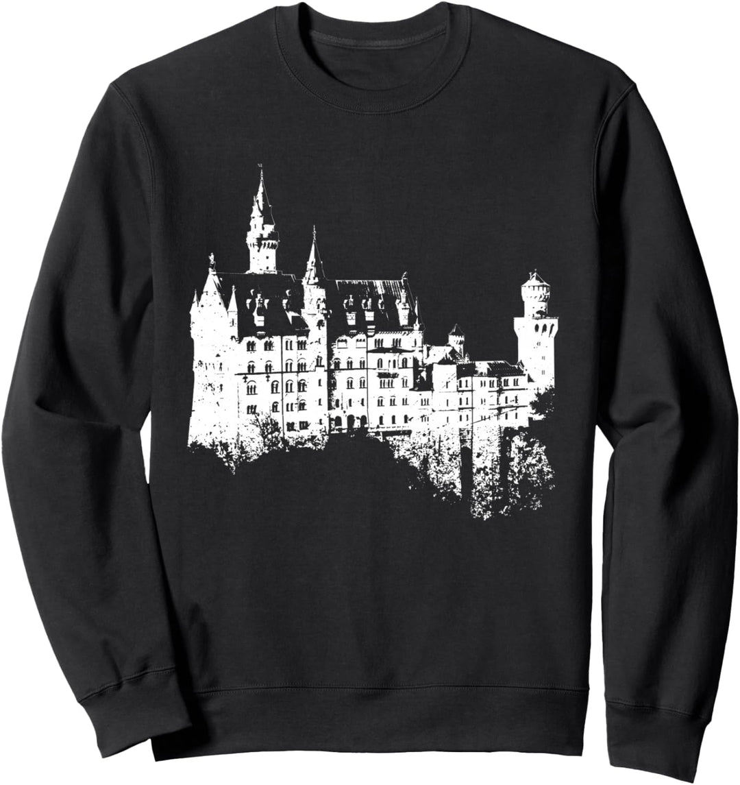Neuschwanstein Vintage Deutschland Bayern I Love Germany Sweatshirt