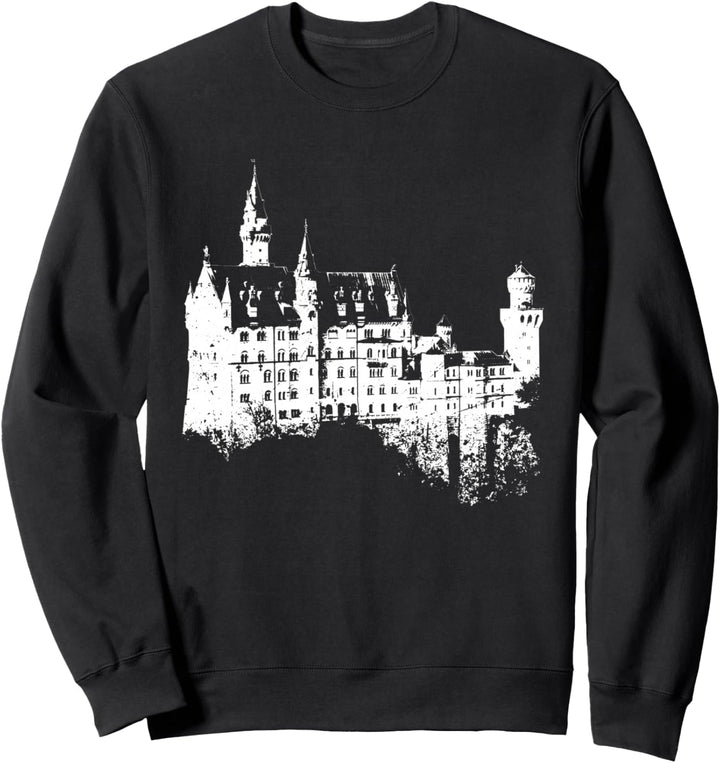 Neuschwanstein Vintage Deutschland Bayern I Love Germany Sweatshirt