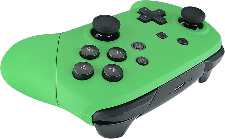 eXtremeRate Griff Hülle Set für Switch Pro Controller, Matt DIY-Ersatz Front Case/Rücken Gehäuse&Han