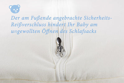 Alvi Schlafsack Mäxchen Thermo mit Arm | Babyschlafsack | Alvi Aussensack mit Arm | Winterschlafsack