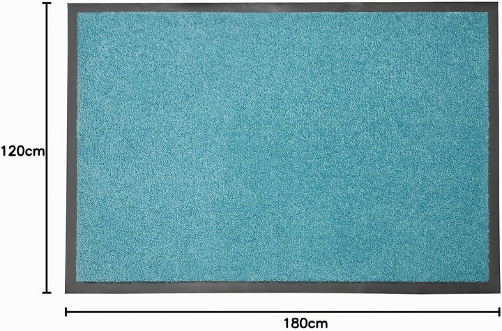 Floordirekt Schmutzfangmatte Monochrom | Fussmatte in 10 Grössen &amp; 8 Farben | Türmatte für innen &amp; a
