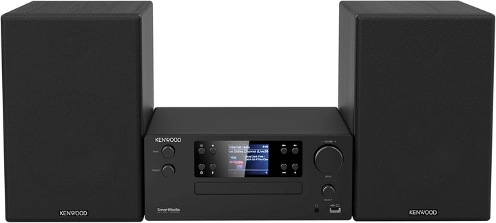 KENWOOD M-9500S-B - Smart Micro Hi-Fi System mit Internetradio, DAB+, CD/USB, Audiostreaming, Sub-Ou