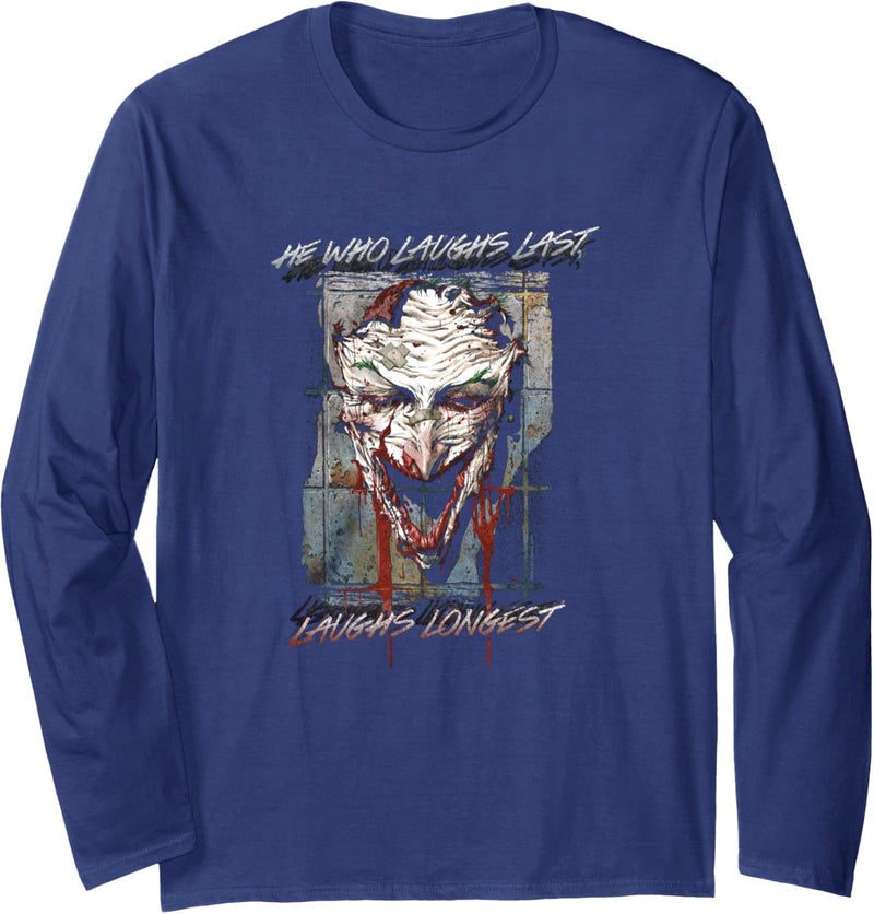 Batman Joker Just For Laughs Langarmshirt