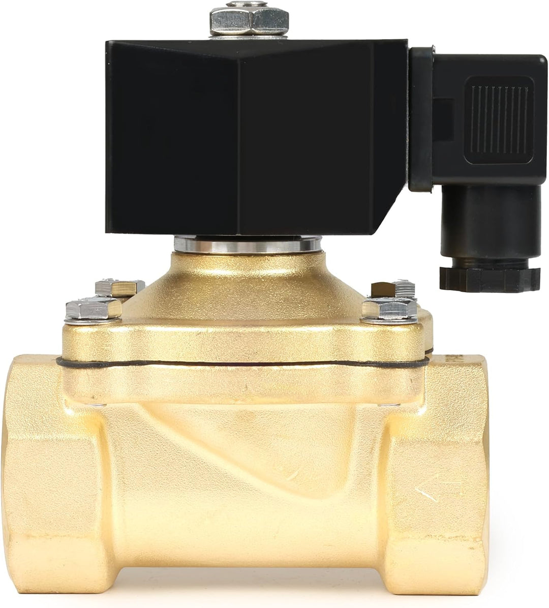 U.S. Solid Solenoid Valve Magnetventil Messing G 1 1/4" 230V AC stromlos geschlossen NC 0-10 bar, el