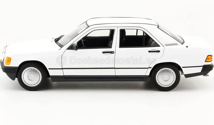 Norev Mercedes 190 E W201 1984 weiss Modellauto 1:18