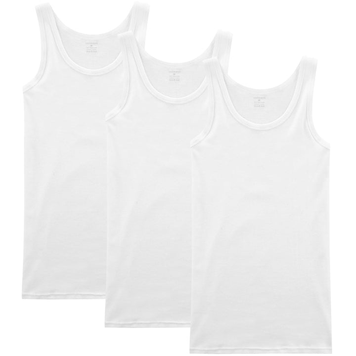 NUOZA 3/5er Pack Unterhemd Herren Tank Top Viele Farben 100% Hochwertige Baumwolle Schrumpft Nicht V