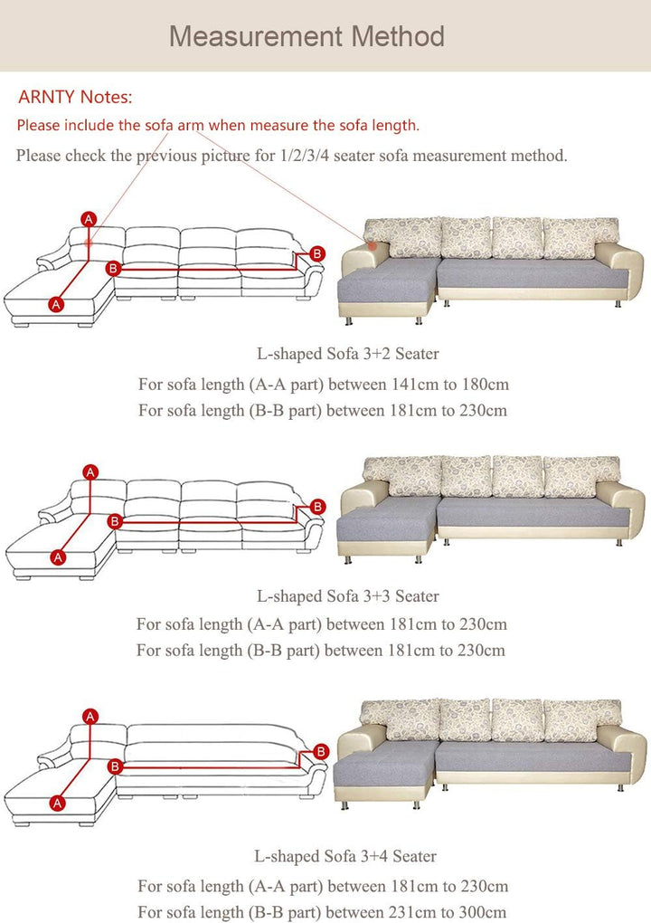 ARNTY Sofabezüge, Moderne Elastischer Sofabezug Stretch 1/2/3/4 Sitzer Couchbezug Antirutsch Blumend