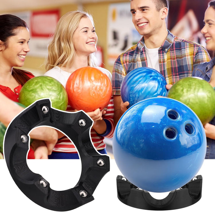 Bowlingkugel Halter, Robuster Bowlingkugel-Becherhalter mit 360°Drehfunktion Bowling Polish Spinner