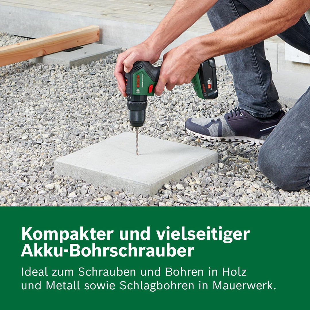 Bosch Home and Garden Bosch Akku Schlagbohrschrauber UniversalImpact 18V-60 (1 Akku, 18 Volt System,