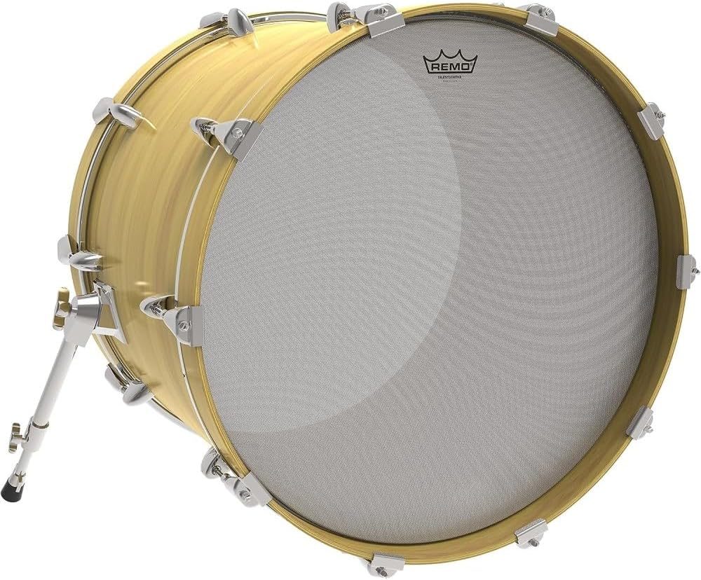 Remo Silentstroke Mesh Drum Head Silentstroke Bass 22" 22" Silentstroke Bass, 22" Silentstroke Bass