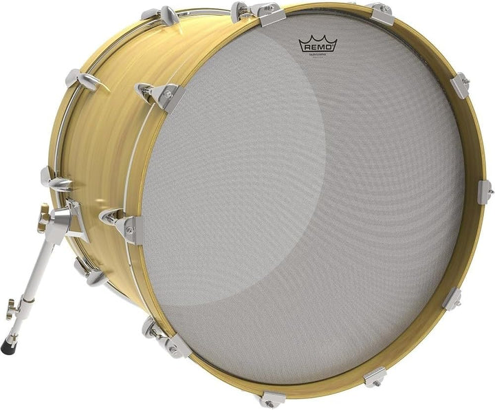 Remo Silentstroke Mesh Drum Head Silentstroke Bass 22" 22" Silentstroke Bass, 22" Silentstroke Bass